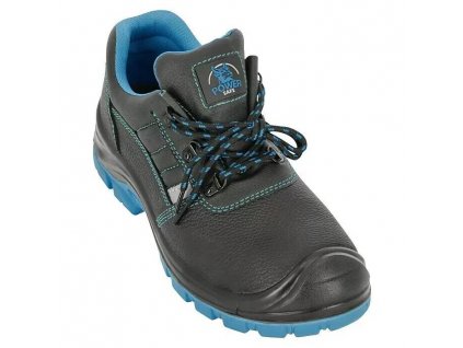 Bezpečnostní nízká obuv Power Safe Rob S3 / vel. 40 / kůže / černá/modrá