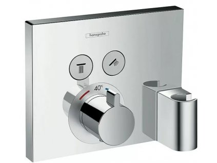 Termostatická baterie pod omítku Hansgrohe ShowerSelect / 2 výstupy / chrom