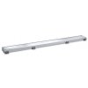Lineární odtokový sprchový žlab / 70 cm / 26 l/min. / ABS plast / nerezová ocel / stříbrná