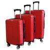 Cestovní kufr/kufry DMS Germany 3-dílná sada kufrů RK-3001RT / červená