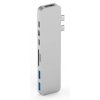 USB Hub HyperDrive PRO USB-C Hub pro MacBook Pro / 8 portů v 1 / stříbrná