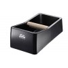 Knock-box na kávu Solis / plast / dřevo / černá / ROZBALENO