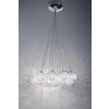 Závěsné stropní svítidlo Ideal Lux Cin Cin 060231 / 140 W / chrom