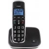 Bezdrátový telefon Fysic FX-6000 Dect / 2" (5 cm) / 500 mAh / budík / modré podsvícení / hands-free / černá / ZÁNOVNÍ