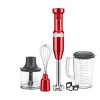 Ponorný mixér KitchenAid 5KHBV83EER / 180 W / 4bodový nůž z nerezové oceli / plynulá regulace / síťový / červená