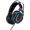 Herní headset Denver GHS-131 / 20 mW / černá/modrá / ZÁNOVNÍ