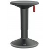 Plastová stolička / výška 45 cm - 63 cm / nosnost 110 kg / černá