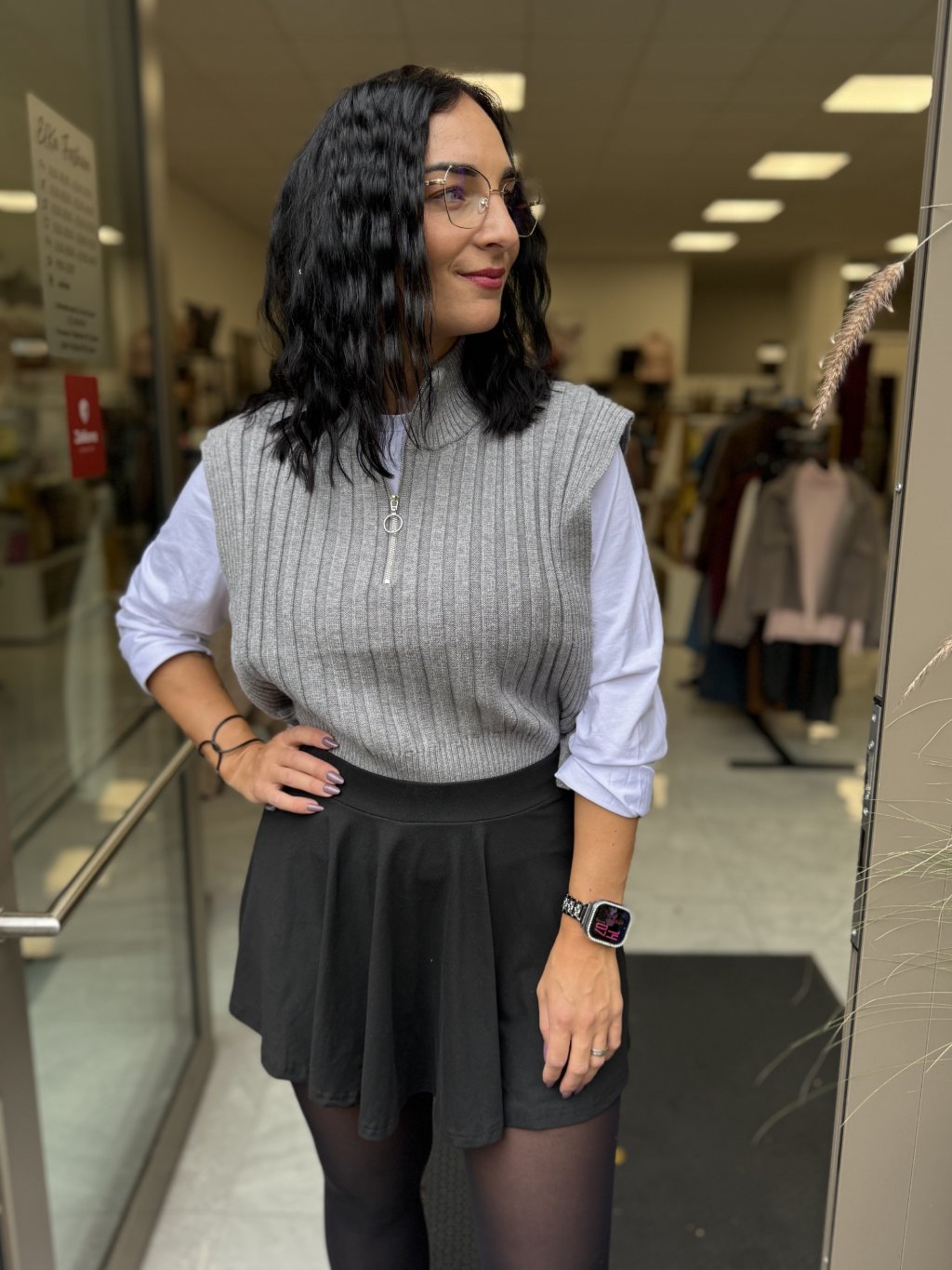 Set tričko a vestičkou