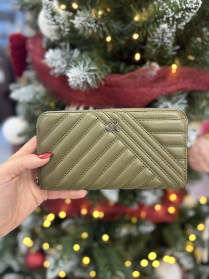 Dámská velká peněženka AXEL KINSLEY GREEN