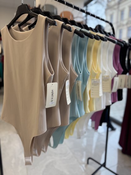 Tílkové push-up body BÍLÁ