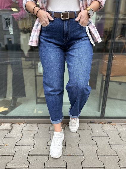 Modré M.SARA džíny BALLOON FIT