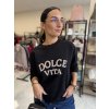 Černá mikina DOLCE VITA