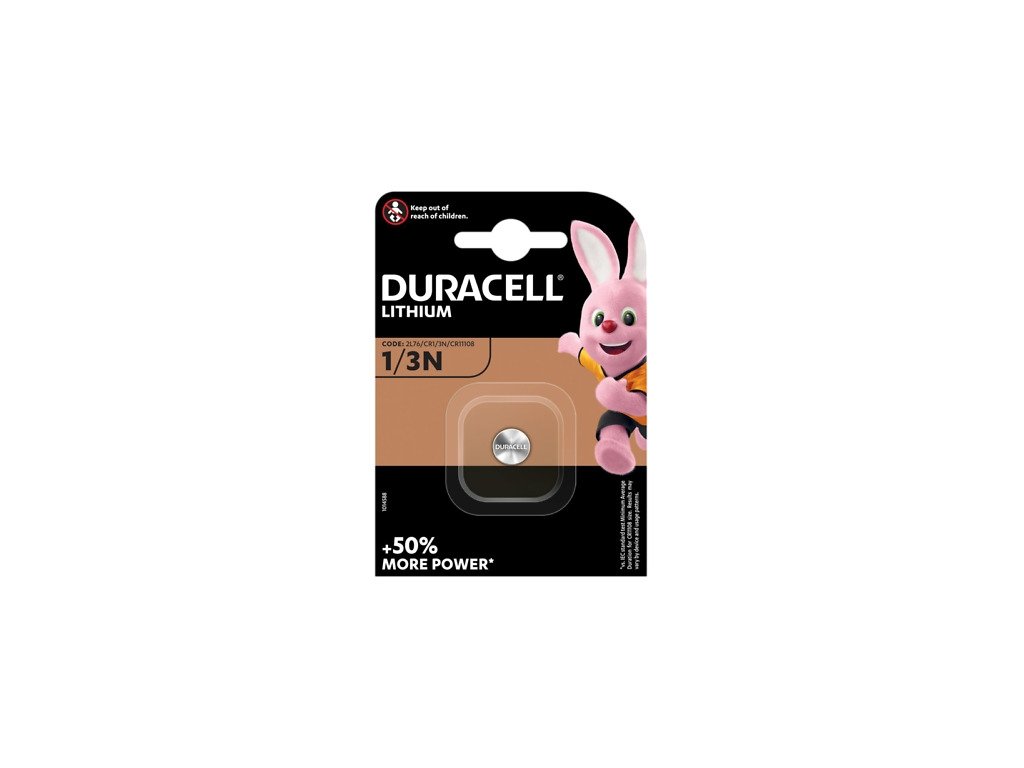 Duracell DL1/3N (CR1/3N, 2L76, CR11108) 1KS 3V Lithiová baterie