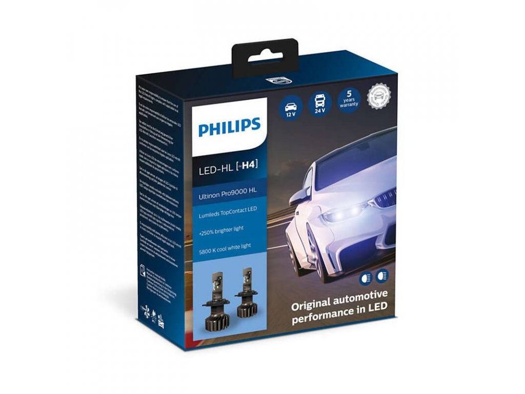 Philips 11342U6000X2 H4 LED : : Informatique