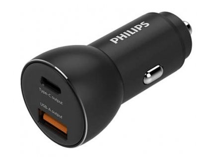 DLP2521/00 Nabíječka do auta USB-A/USB-C Philips