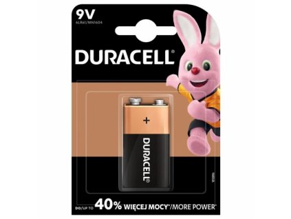 Duracell Basic 9V 1KS MN1604 alkalická baterie