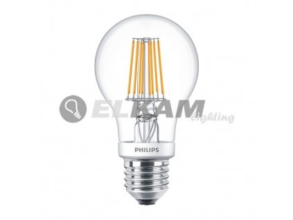 8-60W E27 827 A60 CL D 806Lm LED žárovka stmívatelná Classic LEDBulb PHILIPS DOPRODEJ 2KS