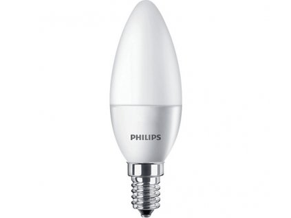 5-40W E14 827 B35 FR ND 470Lm LED žárovka svíčka CorePro Philips