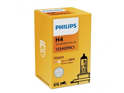 12342PRC1 H4 12V 55W Vision Philips (1ks)