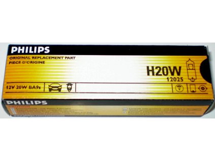 12025CP H20W 12V 20W BA9S Philips