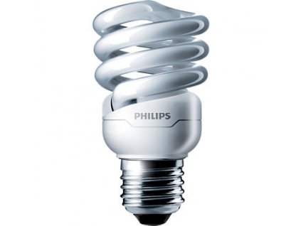 12W E27 827 741Lm 2700K Úsporná žárovka teplá bílá T2 10Y Tornado Philips DOPRODEJ 3KS