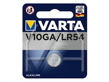 Varta V10GA (LR54) 1KS 1,5V alkalická knoflíková baterie