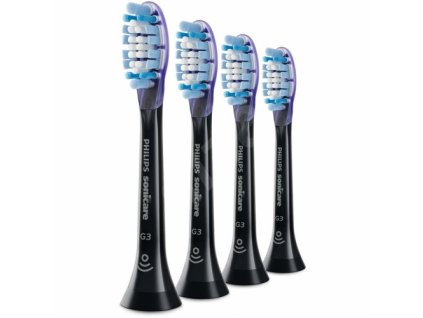 HX9054/33 náhradní kartáčky G3 Premium Gum Care Sonicare Philips Černé 4KS