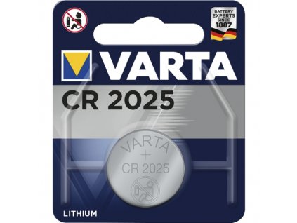Varta CR2025 (DL2025) 1KS 3V lithiová knoflíková baterie