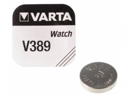 Varta V389 (SR54/SR1130/G10/10GA/1131) 1KS 1,55V knoflíková silver oxid baterie