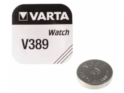 Varta V389 1KS 1,55V knoflíková silver oxid baterie