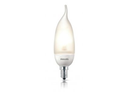 5=21W BXS38 E14 2700K 190Lm svíčka Softone candle bent-tip DOPRODEJ 3KS