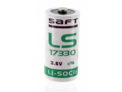 battery lithium saft ls17330 2 3a 3 6v 1ah