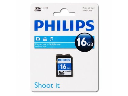 SDHC 16GB class 10 Philips FM16SD45B