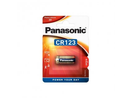 cr123 Panasonic lithium 3V