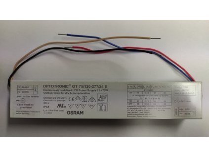 Optotronic OT 75/120-277/24 E 0.9-75W Elektronický předřadník Osram