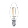 2-25W E14 827 B35 CL G ND 250Lm LED žárovka svíčka filament Classic Philips