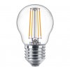 4.3-40W E27 827 P45 CL G ND 470Lm LED žárovka kapka filament Classic Philips