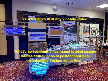 Přijdťe se dozvědět o letošních novinkách na náš stánek nebo přednášku