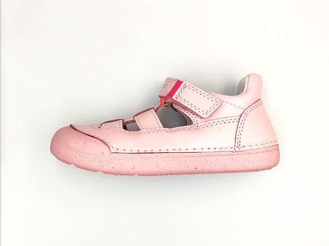 Dětské kožené sandály D.D. step H066-41461C DAISY PINK