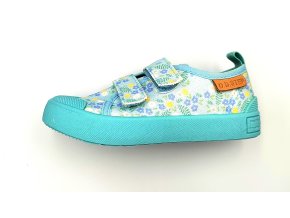 Dětské plátěné tenisky CSG-41841B SKY BLUE