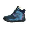 DD step zimní barefoot kožené boty W073 - 42814B Royal Blue