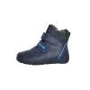 DD step zimní barefoot kožené boty W073 - 42814A Royal Blue