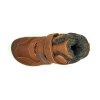 DD step zimní barefoot kožené boty W073 - 42814 Chocolate