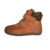 DD step zimní barefoot kožené boty W073 - 42814 Chocolate