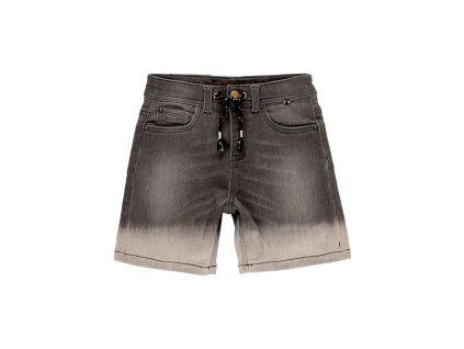Kraťasy denim šedé barvy, melír, kluk, Boboli