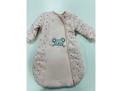 Spací pytel pro miminko s myškou