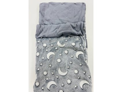 Deka do autosedačky šedá