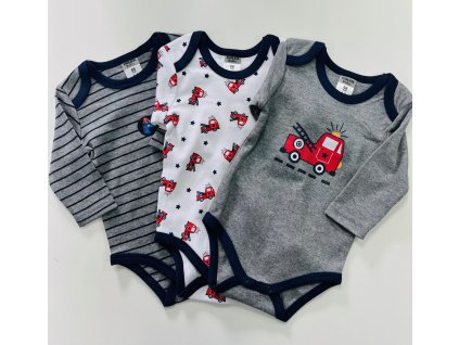 Body s dlouhým rukávem ,3 packy, hasiči