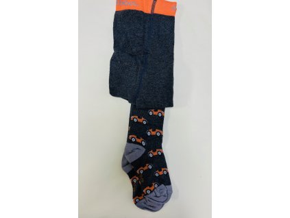 Punčocháče pro batole zateplené ,tmavě šedé