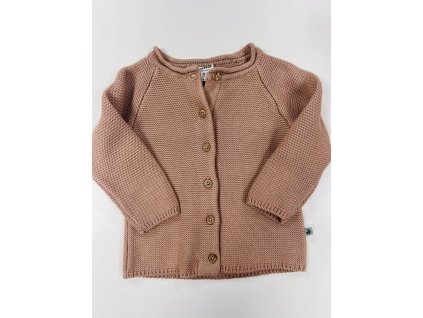 Svetr rozepínací,hnědý